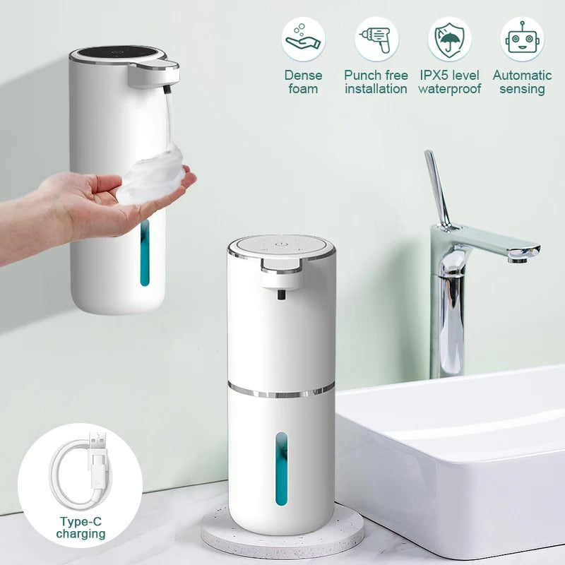 Xiaomi 380ml Automatic Soap Dispenser Foam USB Charging Touchless Smart Display Infrared Sensor Soap Dispensers Hand Washer